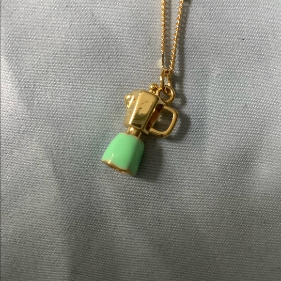 Jewelry - Coffee maker necklace